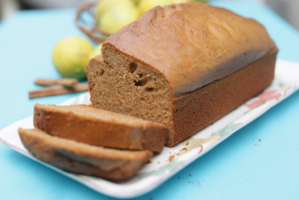 Receita de Bolo de Banana e Azeite Canela e Limão para diabéticos