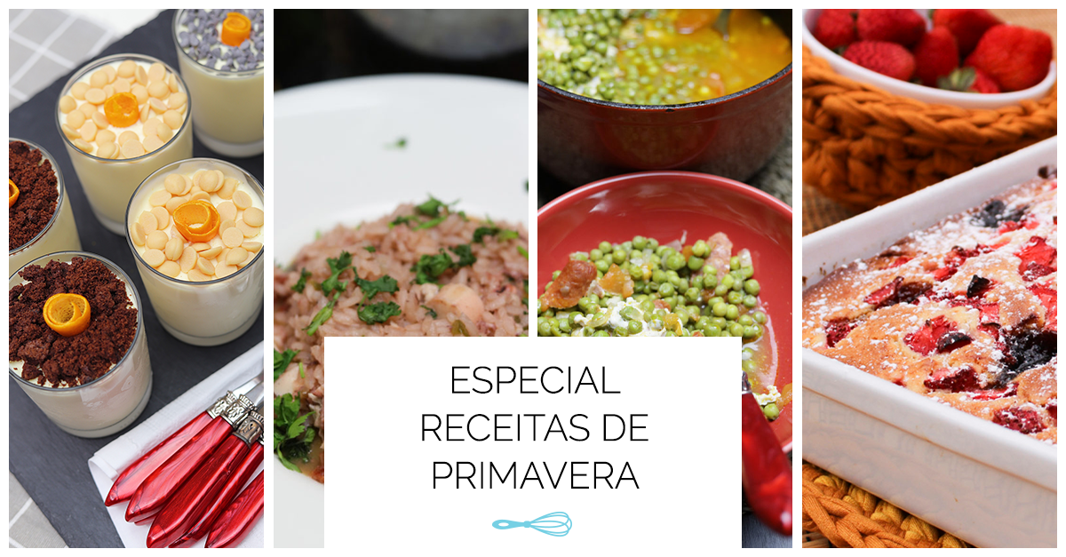 Especial Receitas De Primavera Clara De Sousa