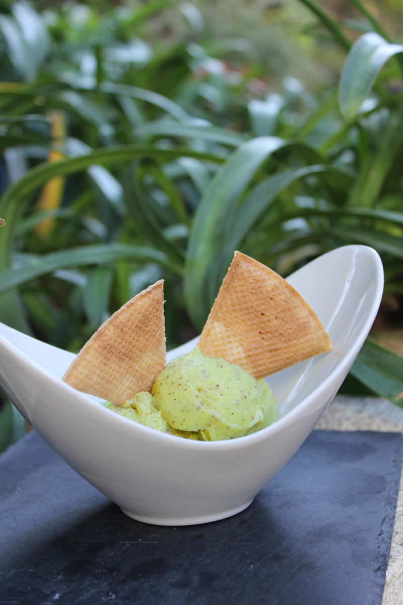Gelado kiwi