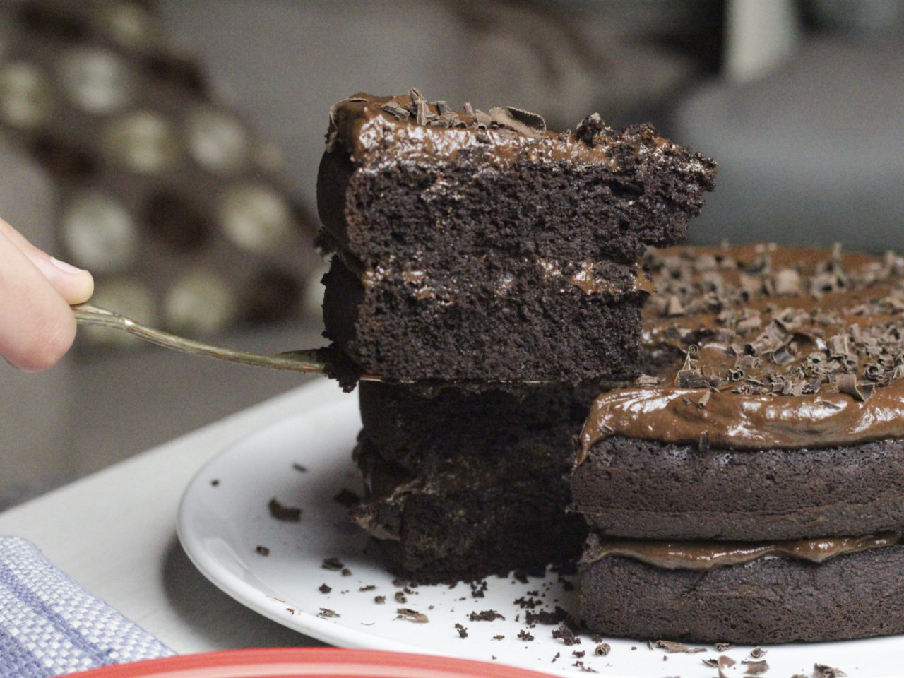 O melhor bolo de aniversário saudável! {Bolo de chocolate com