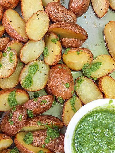 Receita De Batata Assada Com Molho De Alho E Ervas Clara De Sousa 